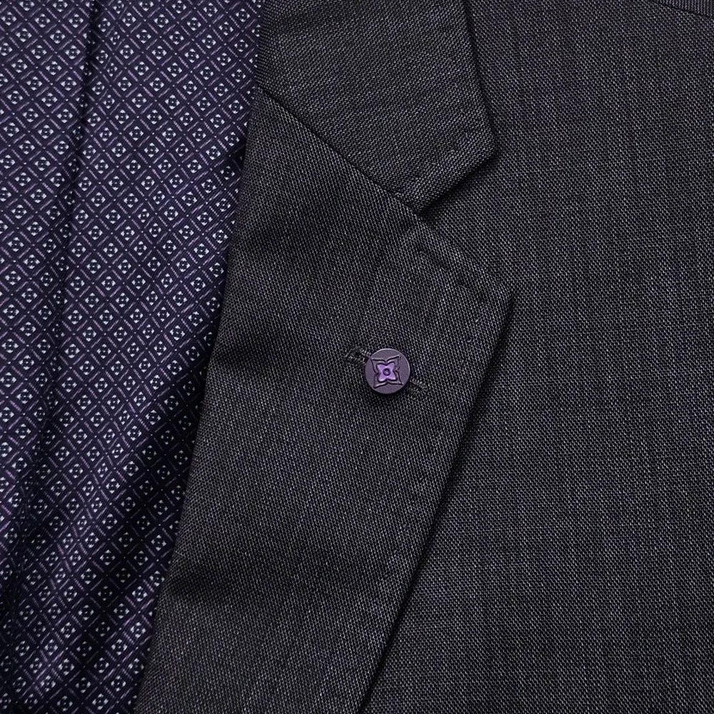 Ted Baker Endurance Blazer Mens 36S Charcoal Grey 100% Wool Jay CT‎ Suit Jacket